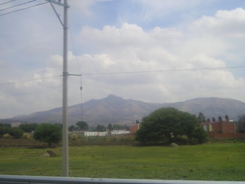 Cerro del cubilete desde carretera a León
