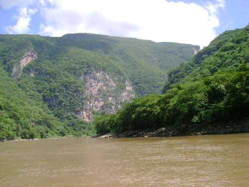 Rio Grajalva al Cañon del Sumidero