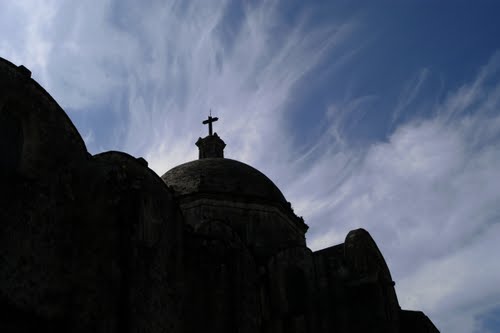 Cuernavaca, Catedral con nubes