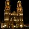 Mexico - World-Heritage: Campeche - Cathedral La Concepción by night